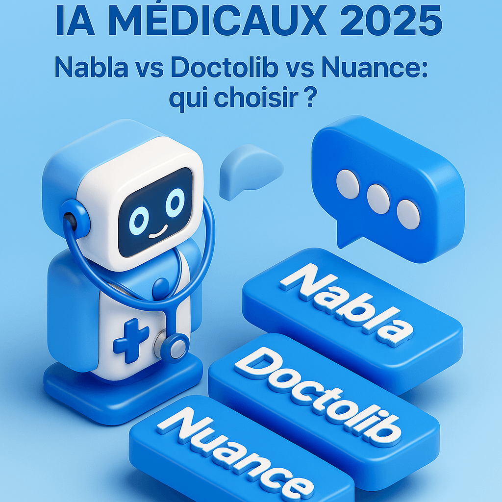Nabla, Doctolib, Nuance : Quel Assistant IA pour Vous ?